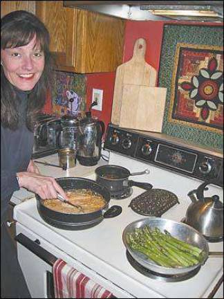 IN THE KITCHEN WITH: MAUREEN LASSLETT, OWNER OF PIECEFUL CHOICES
