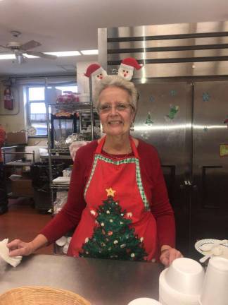 Barbara Cashen, of Lafayette, volunteers each year to head up the kitchen.
