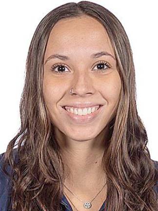 Samantha Lopes competed in jumps for the Bucknell University women’s track and field program this past season.
