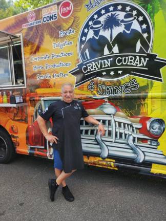 Marley’s Cravin’ Cuban owner is Bruno Pascale of Hackettstown. (Photos by Ava Lamorte)