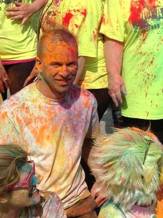 Hardyston PTA holds Color Run