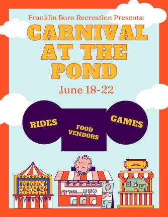 Carnival at the Pond opens Wednesday