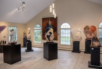 The Skylands Museum of Art in Lafayette features paintings and sculpture in stone, metal, glass and mixed media. (Photos provided)