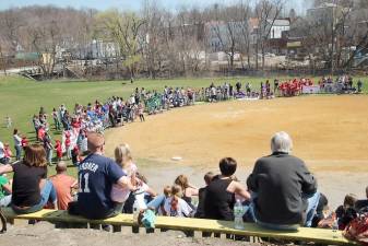 A past Sussex-Wantage Little League opening day (Photo by Gale Miko)