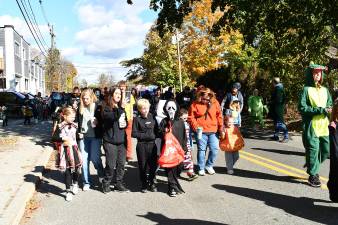 Franklin hosted a Halloween Parade on Saturday.