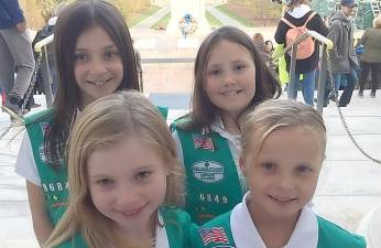 Girl Scouts go to Washington