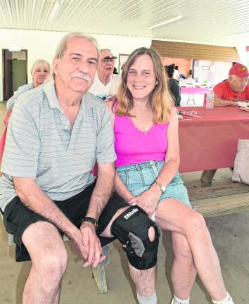 Bill and Debby Rude of Hamburg pose for a photo. Bill Rude is a 4-year Navy veteran and worked at the Picatinny Arsenal for 37 years.