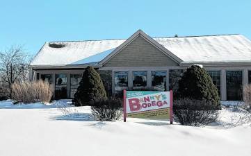 The outside of the facility is shown.