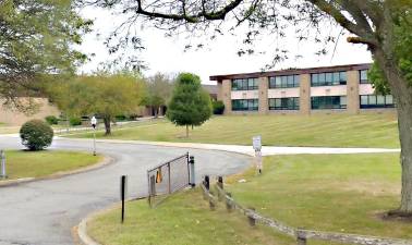 High Point Regional High School on Pigeon Hill Road, in Wantage.