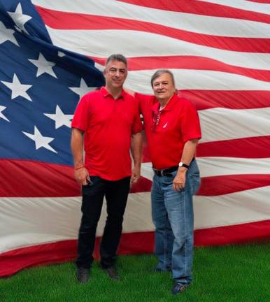 Hardyston councilmen Anthony Ceglia and Brian Kaminski