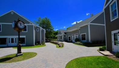 The renovated Shoppes at Lafayette