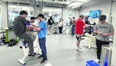 <b>The Human Performance Lab at SCCC has state-of-the-art equipment for students to learn.</b>