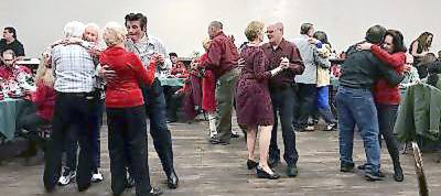 Guests cut the rug at the Rodfather Gang party (Photo provided)