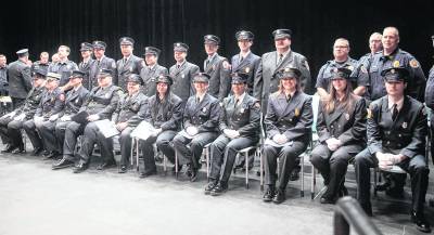 <b>The PSTA held a graduation in the Performing Arts Center for students in the program. </b>