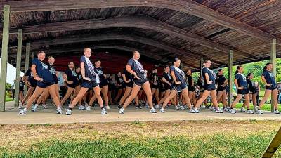 A group performs Saturday, Sept. 6 at the Hardyston Family Festival at the Wheatsworth Sports &amp; Recreation Complex. (Photos by Maria Kovic)