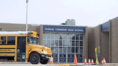 About half the money will be spent replacing windows at Vernon Township High School