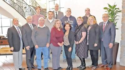 Front Row: David P. Romano (Vice President &amp; CFO), Terry Jerauld (Director of Store Operations), Michael Prell (Hopatcong), Debra Hotalen (Wantage), Maria Carroll (Wantage), Jennifer Kubala-Cooke (Sussex), Debbie Lynch (Franklin Store Manager), Dominick J. Romano (Vice President &amp; COO) 2nd Row – John Gieger (Hardyston), Christopher Bohm (Stanhope), Scott Izzard (Wantage), Matt Gailums (Stanhope); Top: Albert Fogelson (Newton)