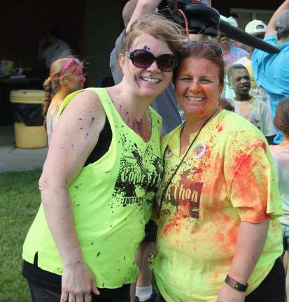 Hardyston PTA holds Color Run