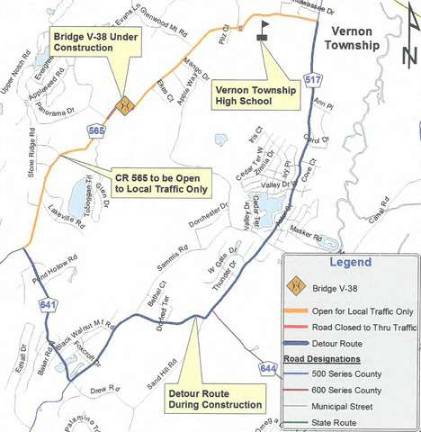 Road work to close Glenwood Road section