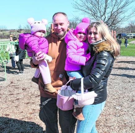 Haven, Shawn, Hayley and Brittany Sullivan of Hardyston pose for a photo.