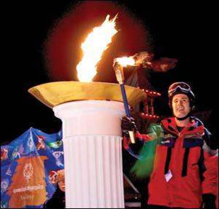 Bracing weather for winter games