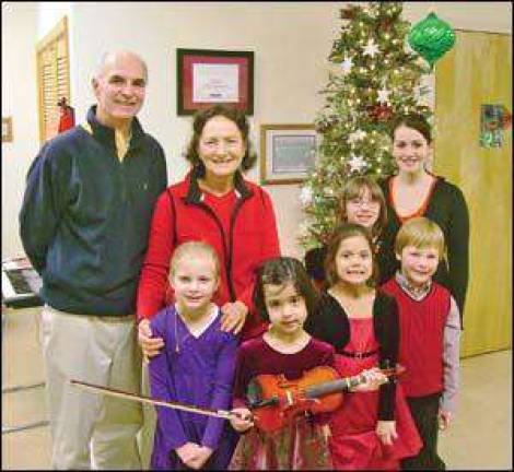 Young musicians put on a show