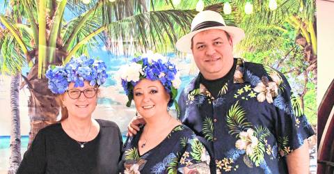 Franklin Fire Dept. holds Caribbean Cabin Fever event