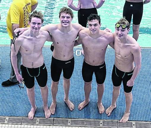 Owen Englehart, Espen Wespestad, Danny Westervelt, and Jack McGurrin qualified for the state meet.