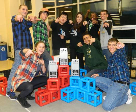 High Point students win first robotics tournament