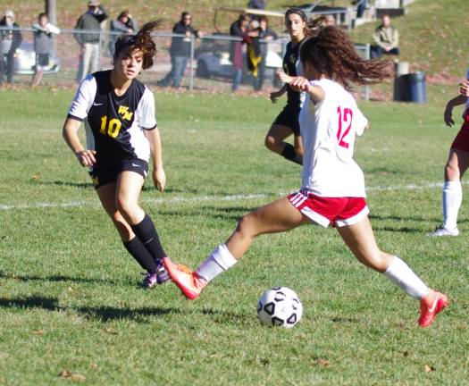 West Milford Highlanders and High Point Wildcats in action. High Point High School defeated West Milford High School (Passaic County, N.J.) in girls varsity soccer on Friday, November 4, 2016. The final score was 4-0. the North Jersey, Section 1, Group 2 quarterfinals took place at High Point High School in Sussex County, New Jersey.