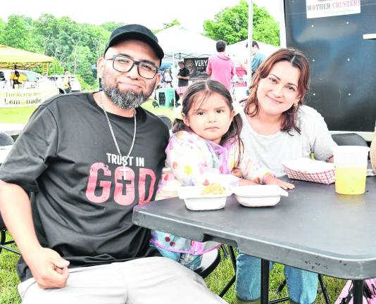 Luis Anaiah and Melissa Gonzales of Vernon pose for a photo.