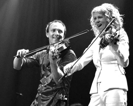 Natalie MacMaster and Donnell Leahy