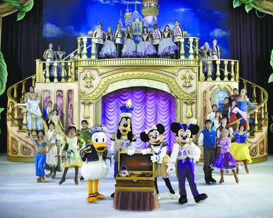 The finale of Disney On Ice's Treasure Trove performance.