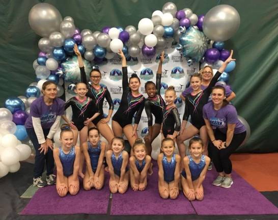 Back row from left: Coach&#xa0;Wendy&#xa0;Panicucci,&#xa0;Chelsea&#xa0;Smith,&#xa0; Adranna&#xa0;Barone,&#xa0;Samie&#xa0;Copley,&#xa0;Olivia&#xa0;Fiosher,&#xa0; Hailey&#xa0;Jenkins,&#xa0;Lexi&#xa0;Ingoglia,&#xa0;Coach&#xa0;Danielle&#xa0; Oerhlich,&#xa0;Coach&#xa0;Marissa&#xa0;Kurth&#xa0; &#xa0;Front&#xa0;Row:&#xa0;&#xa0;Hanna&#xa0;Potzer,&#xa0;Madelyn&#xa0;Aspelund,&#xa0; Alana&#xa0;Ciccone,&#xa0;Lila&#xa0;Ramieri&#xa0;Brielle&#xa0;Cotto,&#xa0;Leah&#xa0;Glading.