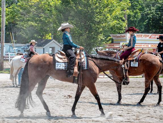 <b>4-H horse show Saturday, Aug. 2. (Photo by Nancy Madacsi)</b>