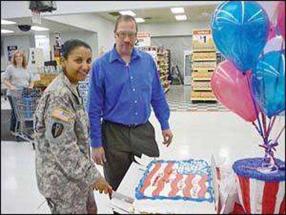 Welcome home soldier!