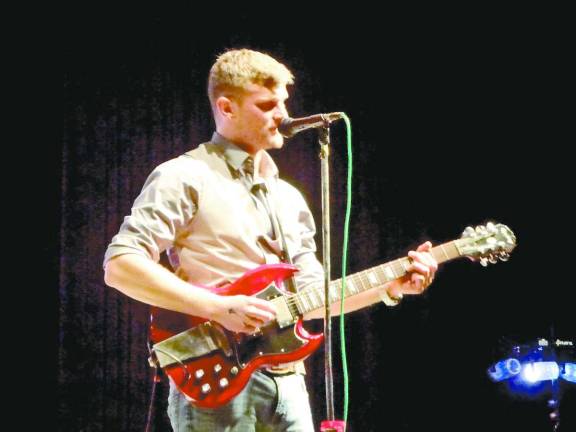 Photo by Scott Baker Something About January singer and lead guitarist Joe Parella. Something About January won the 2011 competition and returned to the battle of the bands as special guests.
