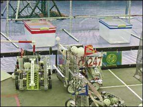 Pope John sending two teams to robot championships