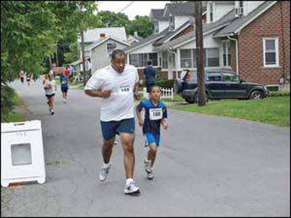 A race, some rain and a day of fun