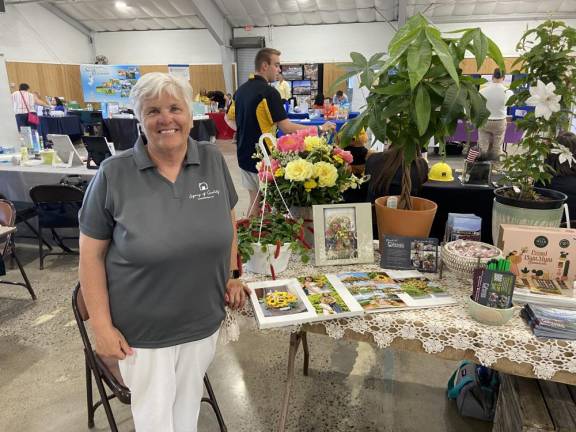 Marge Kuperis represented Farmside Garden Center of Sussex at the Expo.