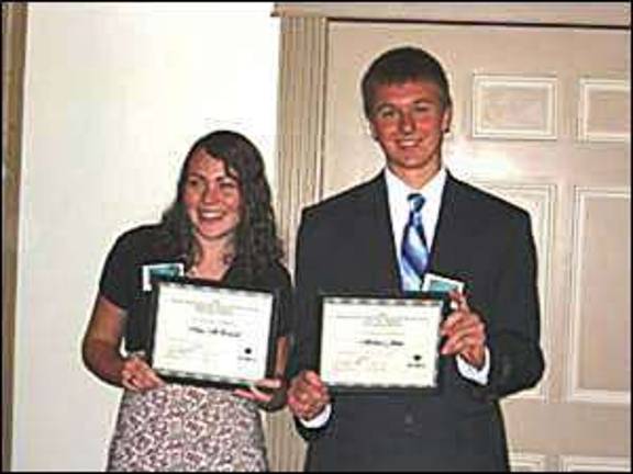 Two scholarships awarded by retired educators