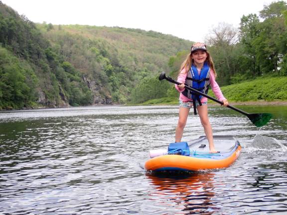 <b>Paddling the Delaware River. Photo: Becca Tucker</b>