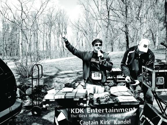 The late Debbie Ann Modrow Snook's brother, Kenny Modrow, addresses the crowd