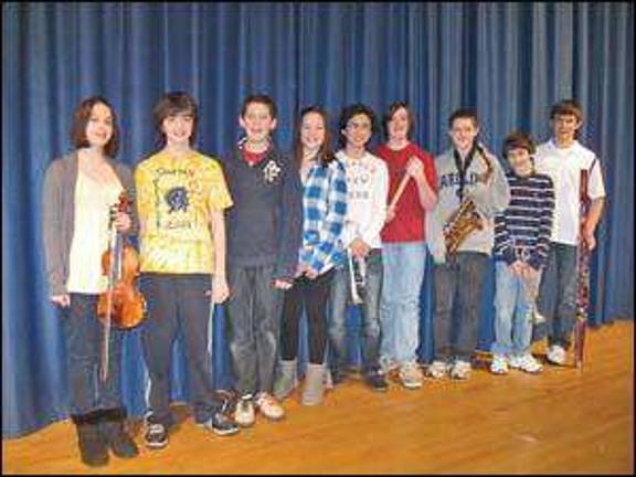 Students score spots in regional band