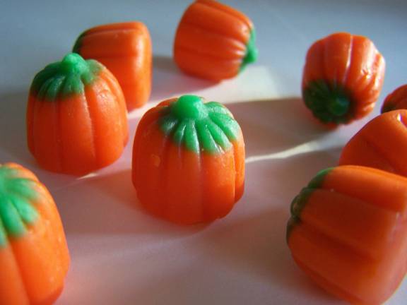 Halloween candy serves as a supplement for farm animals' diet