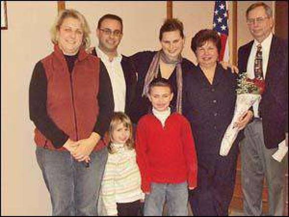 First woman mayor
