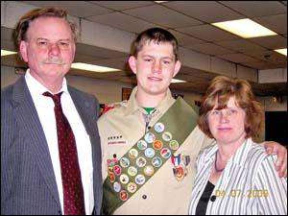 Rudolph achieves Eagle Scout status