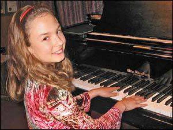 Third-grader a winning pianist