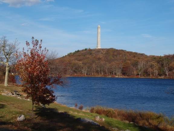 This Straus News file photo shows the High Point monument to veterans at High Point State Park.