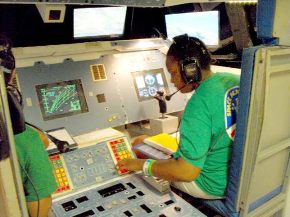 Hamburg Girl Scout attends space camp